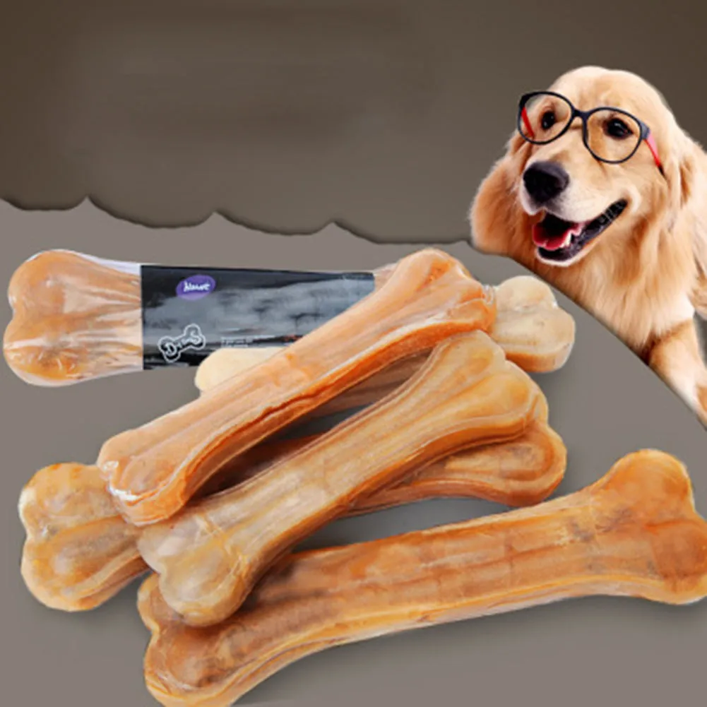 Chews Bone Molar Teeth Clean Stick Food Treats for Pet Dog Toy 12 inches