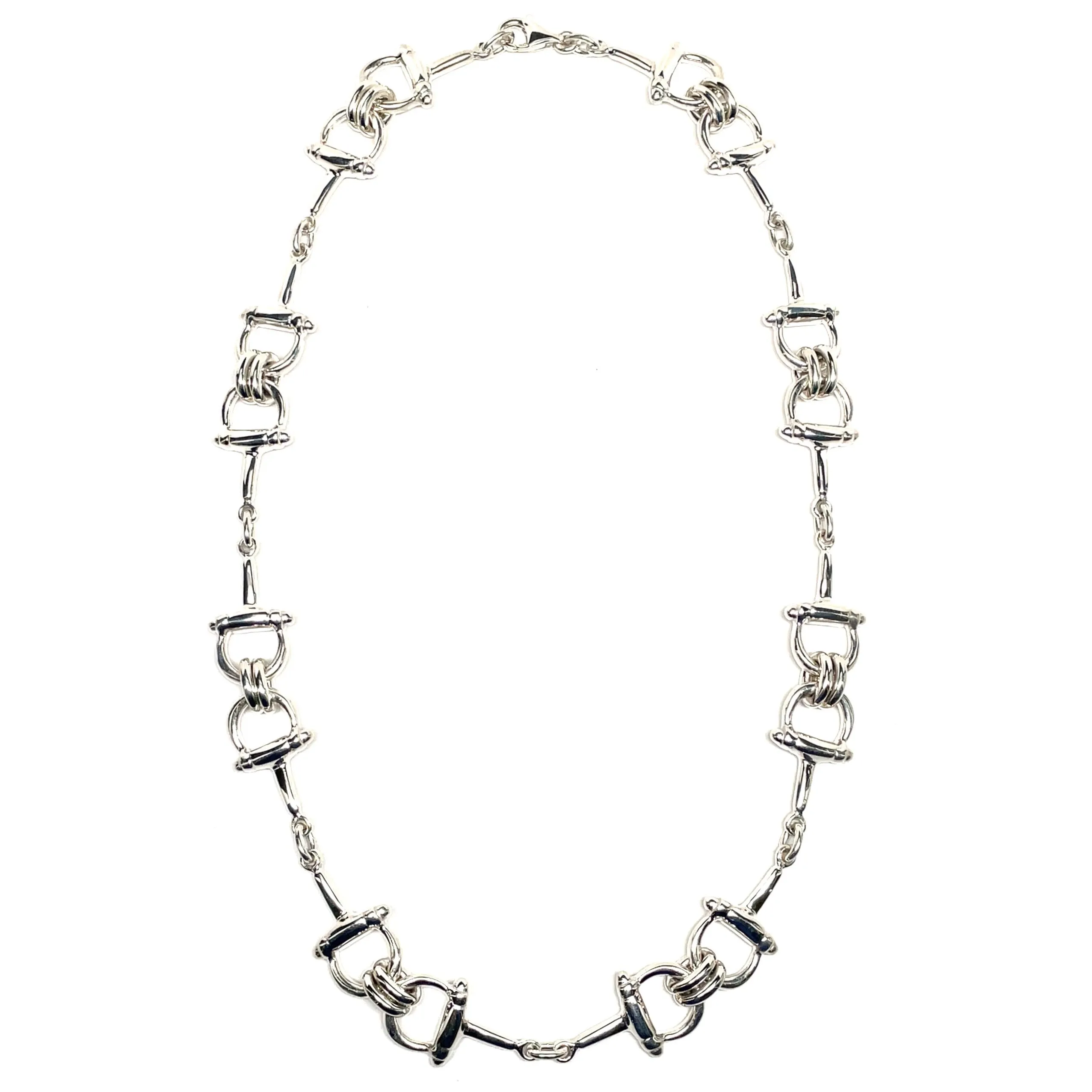 Fancy Snaffle Bit Necklace