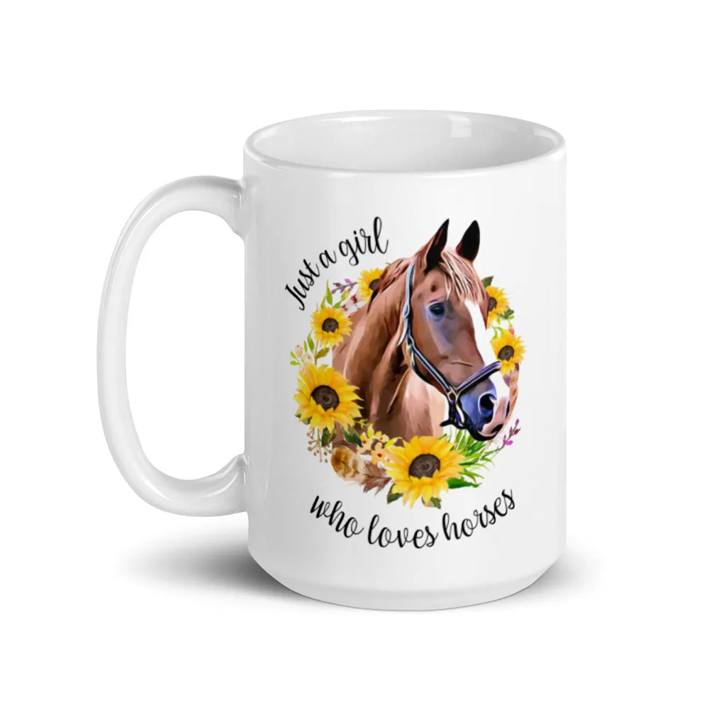 Just a Girl Who Loves Horses Mug
