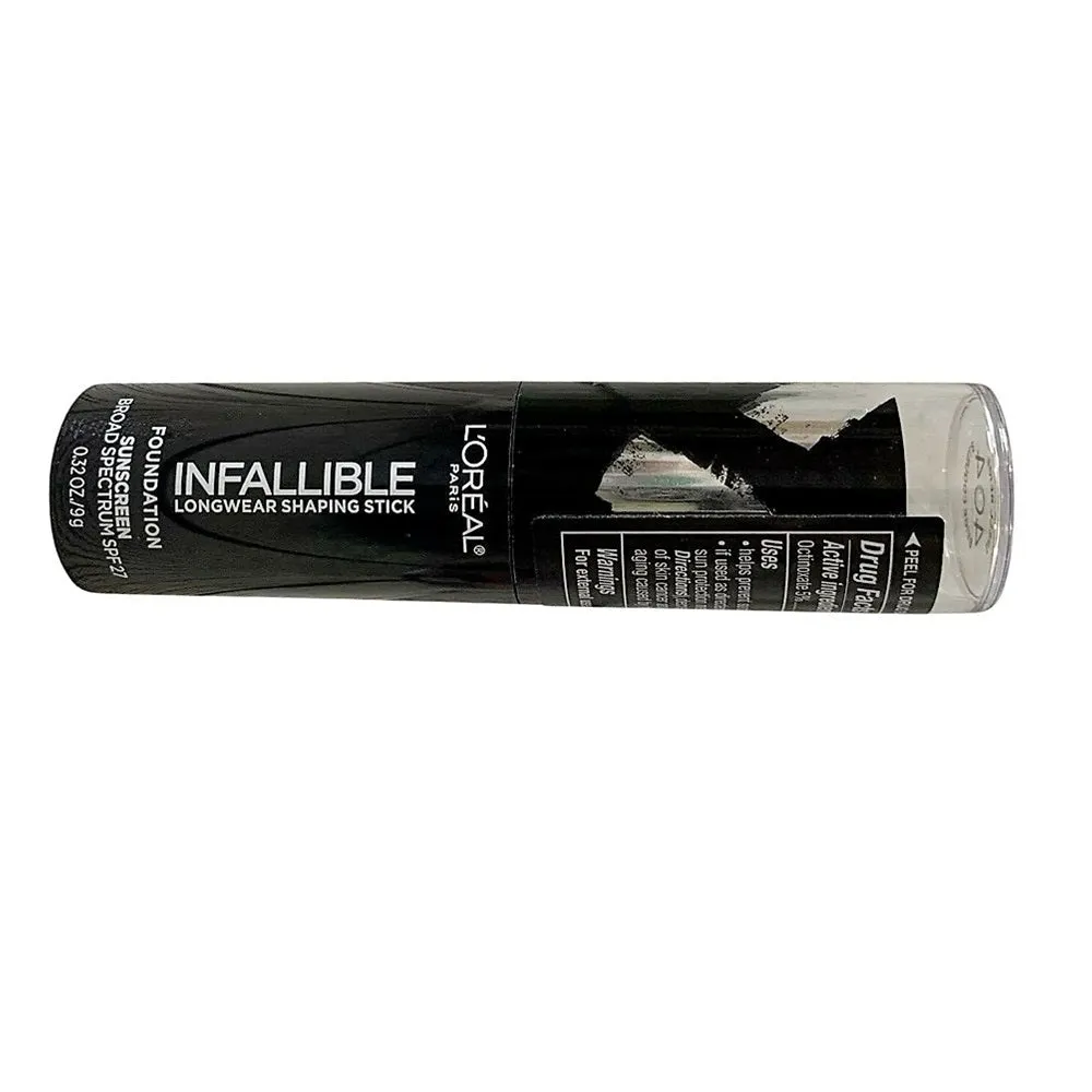 L'oreal Paris Infallible Longwear Shaping Stick Foundation, Shell Beige # 404