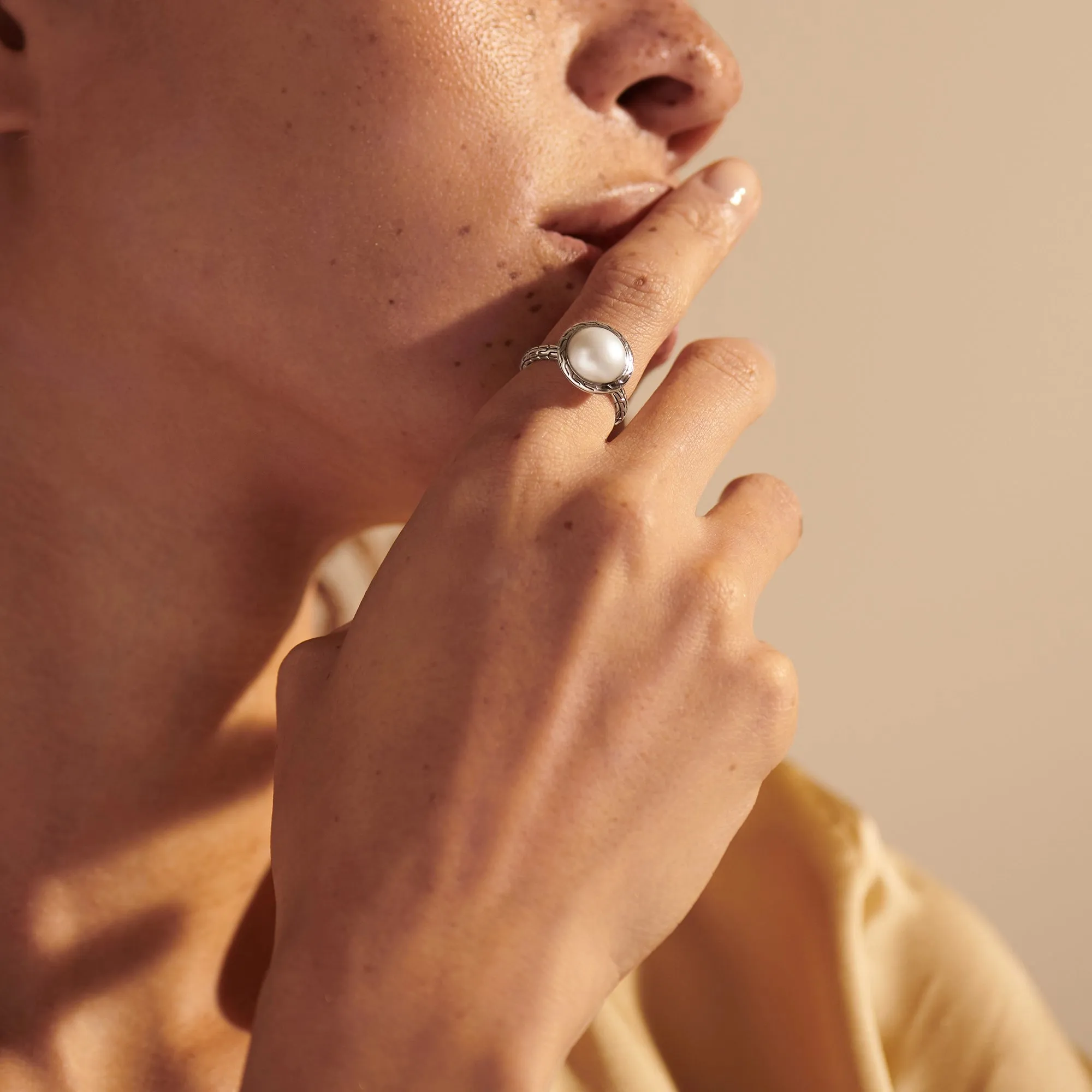 Pearl Cocktail Ring