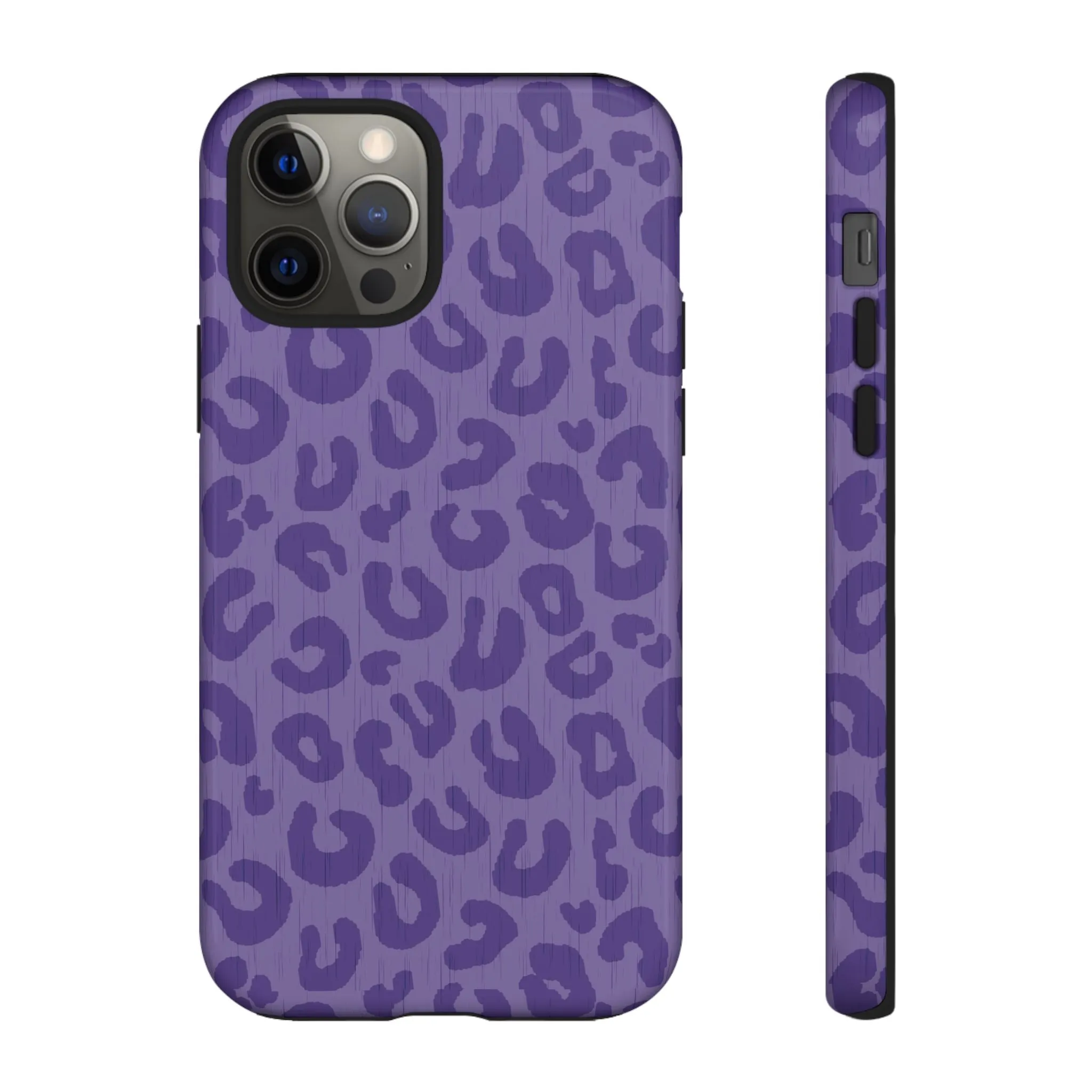 Purple Cheetah Cell Phone Tough Case - Various Styles/Sizes