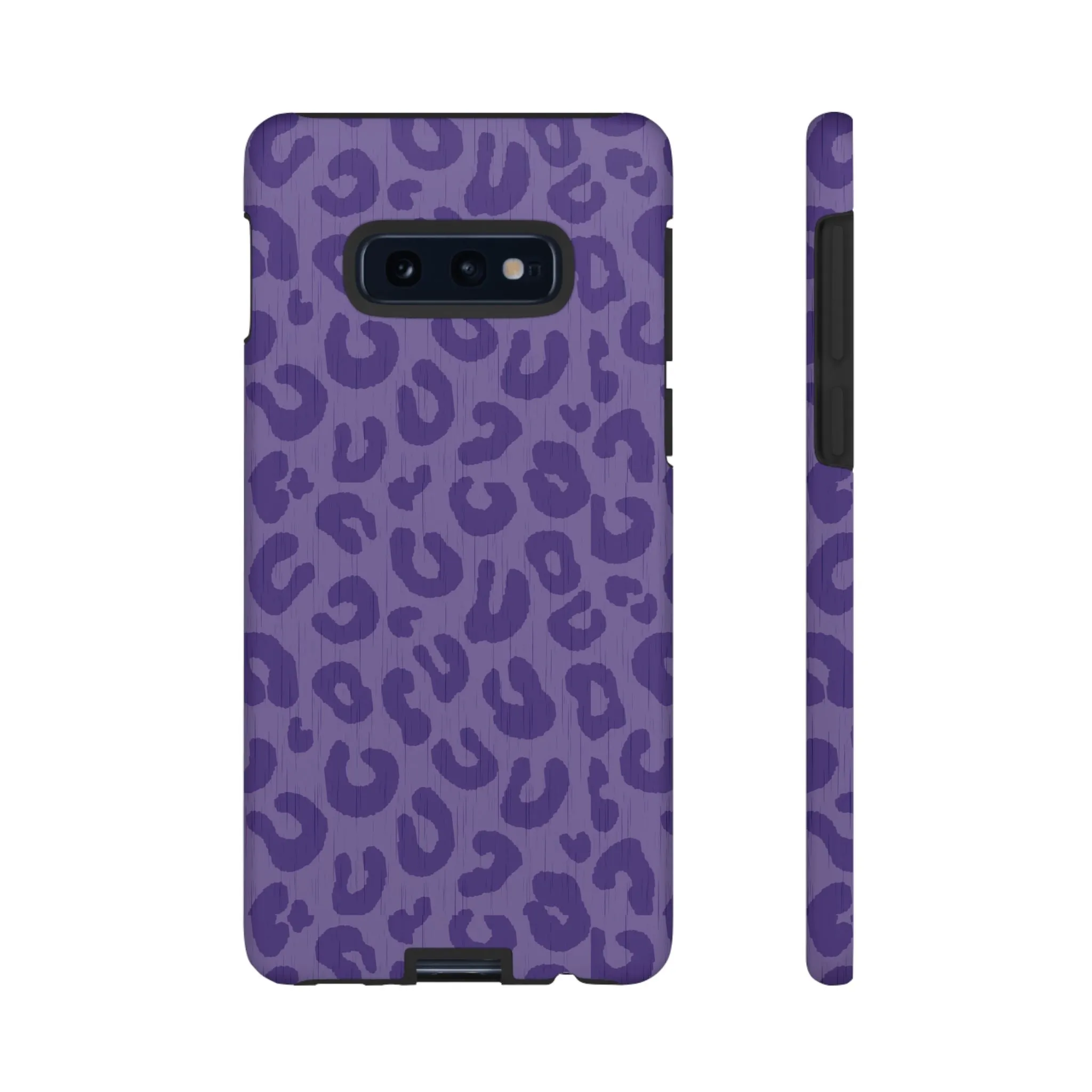 Purple Cheetah Cell Phone Tough Case - Various Styles/Sizes
