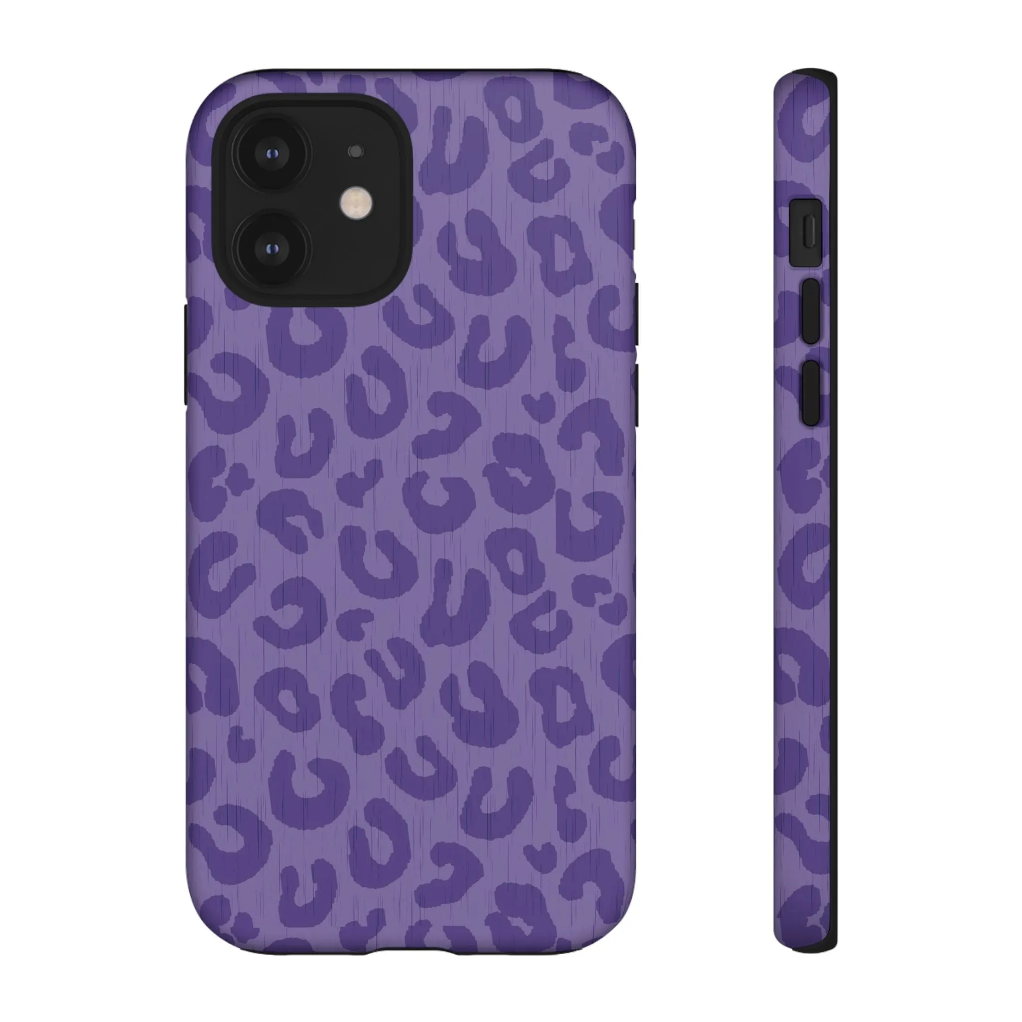 Purple Cheetah Cell Phone Tough Case - Various Styles/Sizes