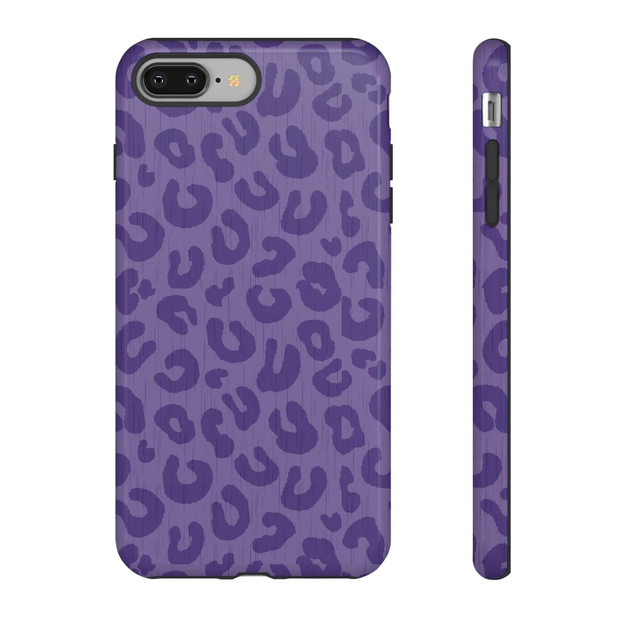 Purple Cheetah Cell Phone Tough Case - Various Styles/Sizes