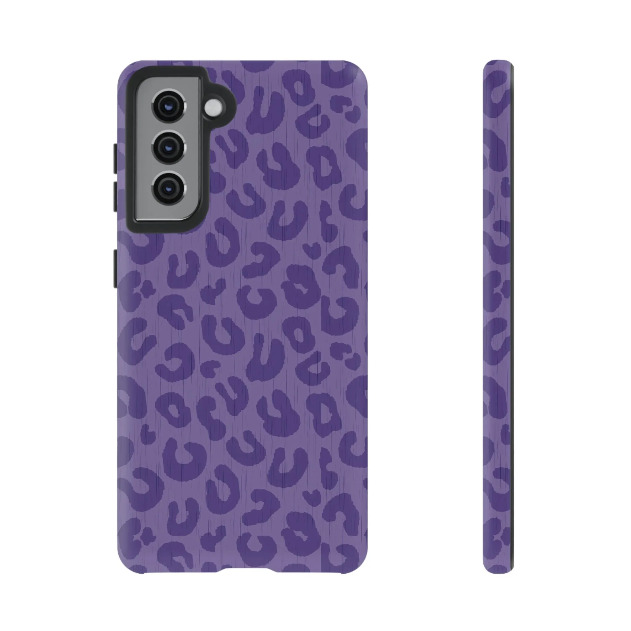 Purple Cheetah Cell Phone Tough Case - Various Styles/Sizes