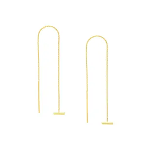 Staple Bar Threader Earrings