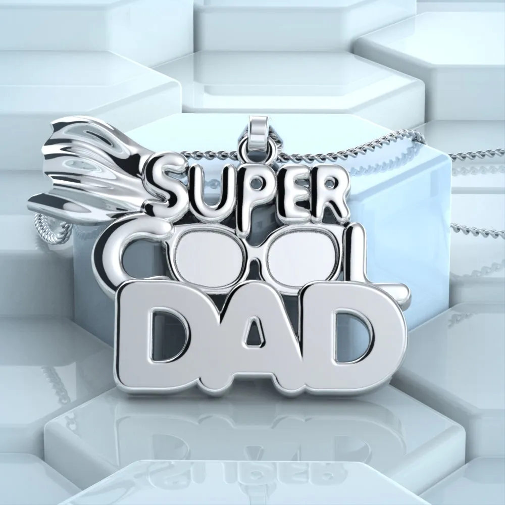 Super Cool Dad Necklace